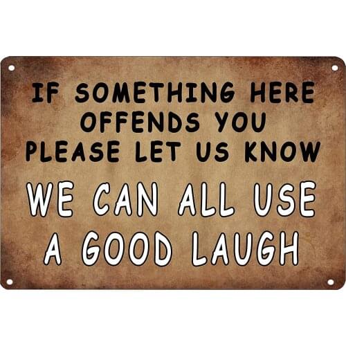 Fancesca funny novelty sarcastic - metal wall sign (12.0 x 8.0 in), mans design