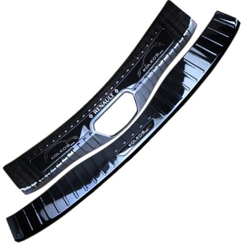 High Quality Stainless Steel Rear Windowsill Panel,rear Bumper Protector Sill For Renault Koleos 2017 2018 2019 Car Accessories