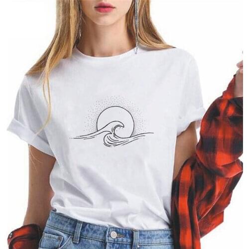 Women 2020 Summer Short Sleeve Floral Flower Fashion Lady T-shirts Top t shirt Ladies Womens Graphic Female Tee T-Shirt