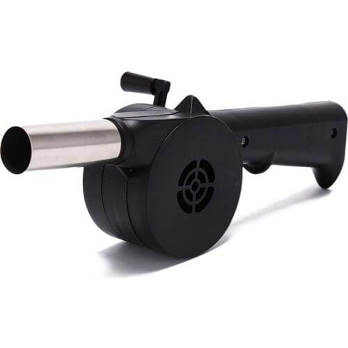 1PC Outdoor Cooking BBQ Fan Air Blower For Barbecue Fire Bellows Hand Crank Tool For Picnic Camping