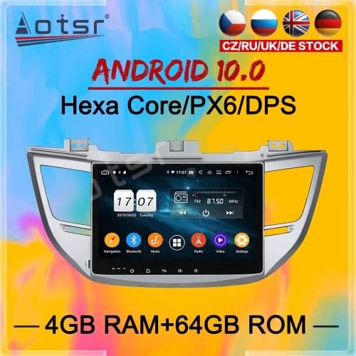 2 Din Touch IPS Screen Android 10 Car multimedia Player For Hyundai Tucson/IX35 2014-2017 GPS Navi Audio Radio stereo head unit