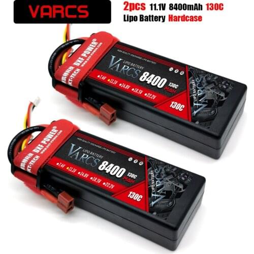 2PCS VARCS Lipo Batteries 3S 11.1V 7000mAh 140C/280C HardCase for RC 1/8 /10 Car Off-Road Buggy Truck Boats Drone salash Parts