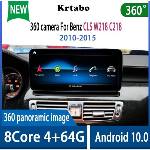 Android 10.0 10.25 inch 4+64GB Car Radio 360 camera For Benz CLS W218 C218 2010 2011 2012 2013 2014 2015 Multimedia player