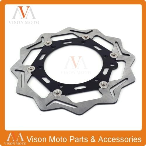 CNC 270MM Front Wavy Brake Disc Rotor For Husqvarna TE125 TC125 FC250 FE250 TE250 TE300 FC350 FE350 FC450 FE450 FE501