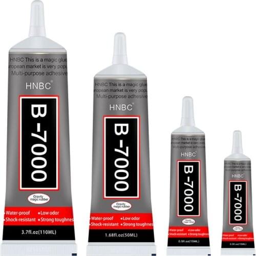 B7000 Glue for Rhinestones Crystal Adhesive 3ml 15ml 50ml 110ml Epoxy Resin Diy Jewelry Crafts Glass Cellphone Screen Glue