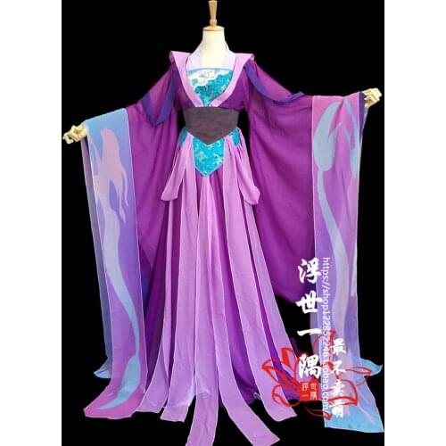Anime Grandmaster of Demonic Cultivation Yu Ziyuan Cosplay Costume Dress MO DAO ZU SHI Cosplay Costumes Hanfu Adult Party Outfit