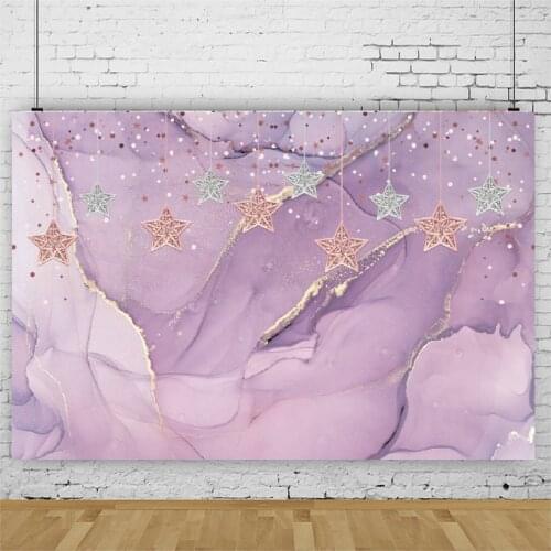 Mauve Marble Birthday Party Backdrop Photography Background Photo Booth Studio Decor