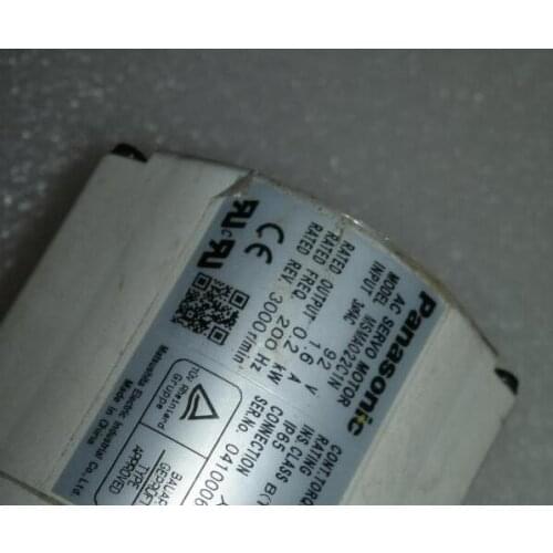 MSMA022C1N SERVO MOTOR , used in good condition . 80% appearance new , good working , free shipping