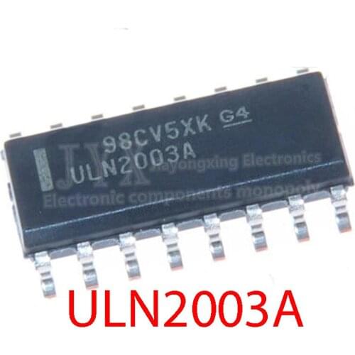 50PCS ULN2003A SOP-16 ULN2003ADR ULN2003 2003 SOP16 SMD New and Original IC Chipset