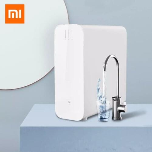 Xiaomi H1000G Mi Water Purifier Large Flux 2.5L/min Kitchen Dual RO Reverse Osmosis Filter OLED Display Faucets Direct Drinking
