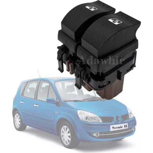 Front Door with Anti-pinch Protection Left and Right Rear Window Control Switch for RENAULT SCENIC II 8200315040 8200315050