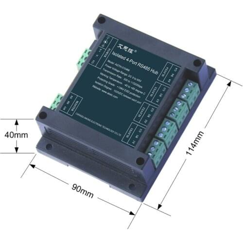 Professional 485 hub isolation 485 485hub 4-way 485 hub