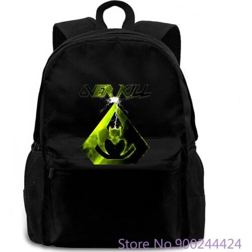 OVERKILL - HISTORIKILL / NEW+ women men backpack laptop travel school adult student