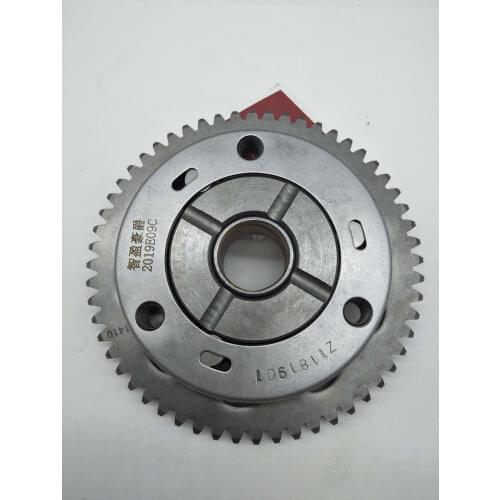 A708 Motorcycle Starter Clutch Assembly 56 Teeth For Honda HJ150-6C/6F -150CC Starter Plate Overrunning Clutch