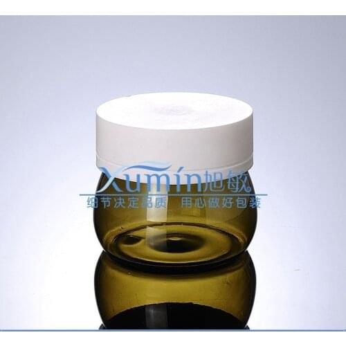 150g light green jar,150ml Mask Bottle Plastic 150g Cream cans multi-purpose PET Container Home Storage Airtight Jar
