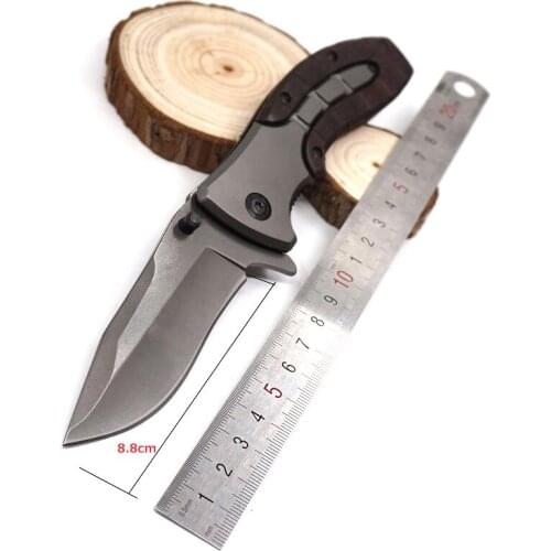 Tactical Knife Folding Survival Hunting Combat Knife Hardened 57HRC Outdoor Camping Pocket Knives EDC Self-defense Multi tool