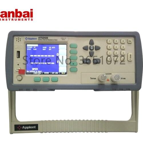 AT526B Battery Tester AC Low Ohm Meter Resistance: 0.001mohm - 33.00ohm. Voltage: 0.0001V-60.00VDC