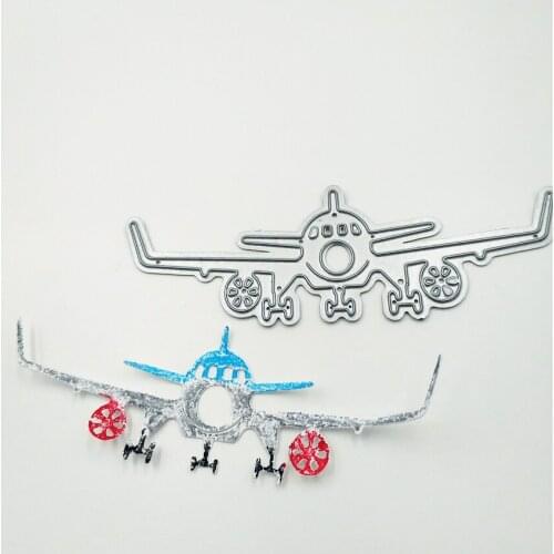Die Cutting dies civil airplane metal craft paper die Scrapbooking/DIY Embossing mould Easter New Year