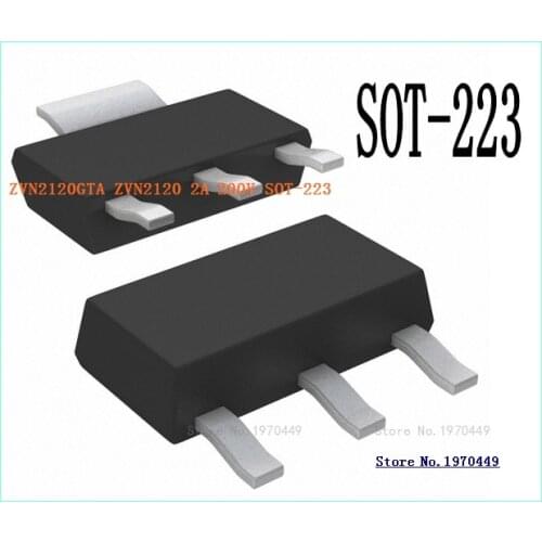 ZVN2120GTA ZVN2120 2A 200V SOT-223