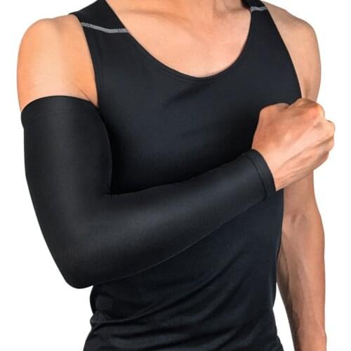 1pc Arm Sleeve Long Breathable Sunshade Protective Hand Elbow Protection Cover Outdoor Sportswear Accessories Arm Protector