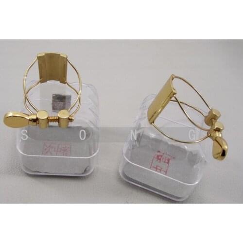 2pcs Perfect Sax Ligature 1pc Alto + 1pc Tenor sax Ligature