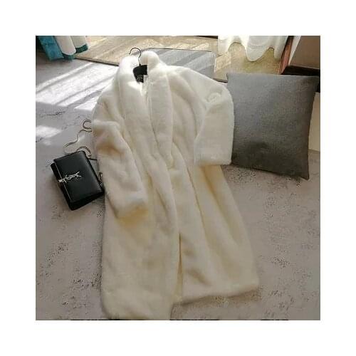 2018 New Style High-end Fashion Women Faux Fur Coat S20