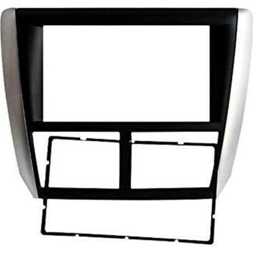 Double Din Car Radio Fascia for Subaru Forester 2008-2012 Impreza 2007-2012 Radio Stereo Dash Installation Trim Kit Frame Bezel
