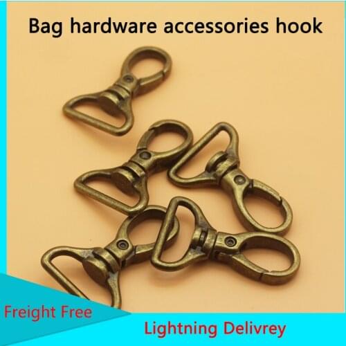 Bag hardware accessories hook buckle small key chain hook pendant key chain mini hanging buckle bag with hanging buckle 2 Pcs