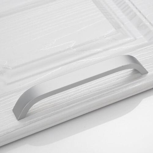 Cabinet Handle Kitchen Cupboard Closet Furniture Drawer Pull Knob 96mm-192mm E5BE