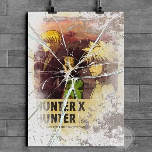 Canvas Anime Hunter x hunter Pictures Home Manga Decoration Paintings Poster HD Prints Wall Art Modular Living Room