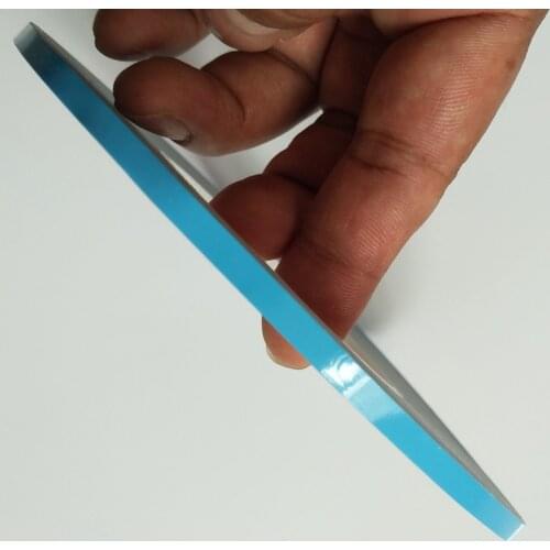 2 to 5mm (W)x 50m(L) Blue High Temperature Resistant Double Sided Adhesive Sticker for TV backlight LED Strips Back Tape x 2pcs