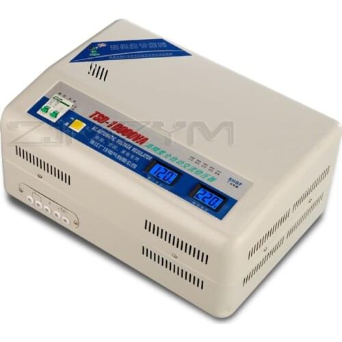 Voltage Stabilizer Household Air Conditioner Single-phase Power Aupply 220v 50/60HZ Voltage Automatic Voltage Regulator 10kw