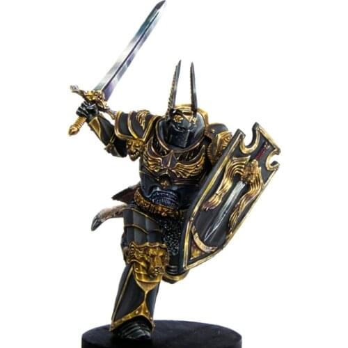 Unpainted Kit 1/32 52mm Lion Knight Ruler 52mm Resin Figure miniature garage kit