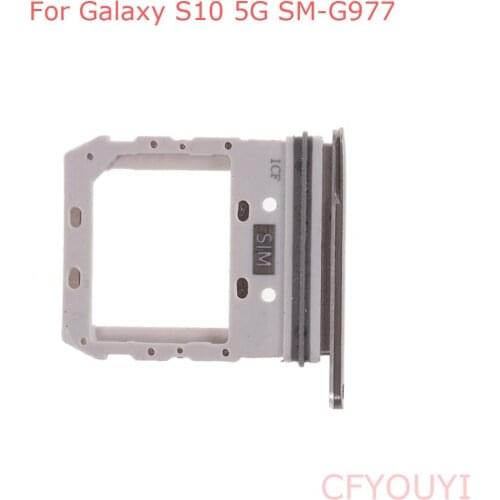 New SIM Card Tray Slot Holder Replace Part For Samsung Galaxy S10 5G G977