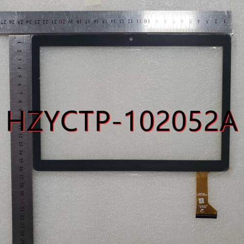 New touch screen black P/N HZYCTP-102052A touch screen panel repair and replacement parts HZYCTP 102052