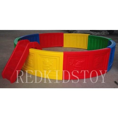 CE Approved Plastic Playground Children Plastic Ball Pool With Ladder HZ-202