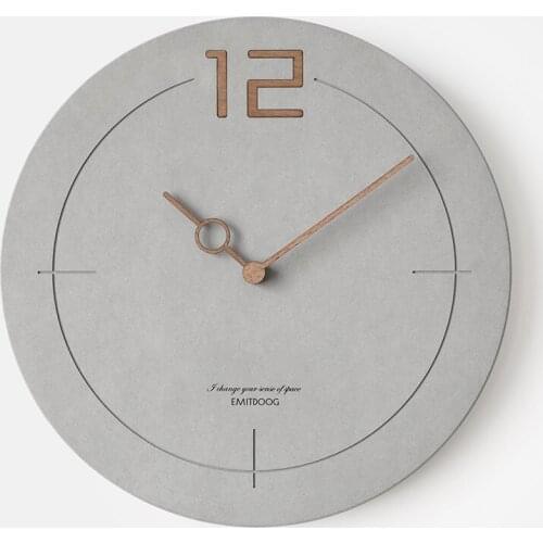Nordic Simple Wall Clock Modern Design Living Room Creative Fashion Home Decoration Clocks Farmhouse Decor Kitchen Vintage Brief