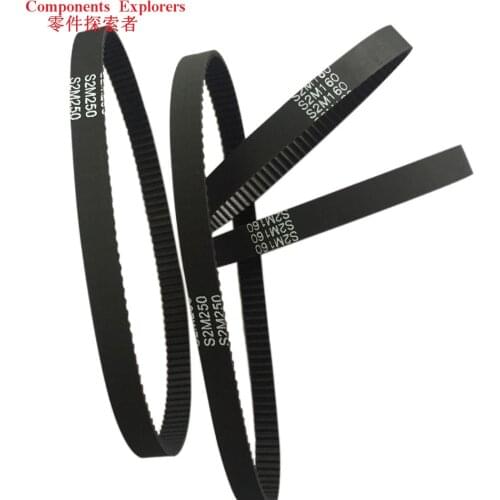S2M Timing Belt 426 436 446 448 450 452 460 486 500 502 518mm Width 6mm Closed Loop Endless Synchronous Rubber Belts