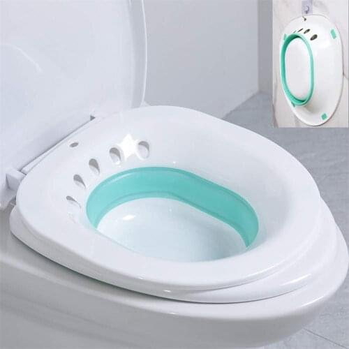 Folding Woman Bidet Sauna Hip Irrigator Perineum Soaking Bath Pregnant Bathtub For Bath Anal Shower Bath Wash Acne Basin Toilet