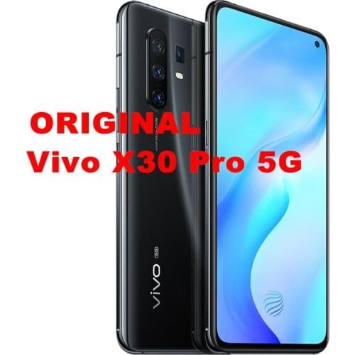 Stock Original Vivo X30 Pro Smart Phone 5G Android 9.0 Exynos 980 6.44" 2400x1080 8G RAM 256G ROM 64.0MP 60x Zoom Face ID