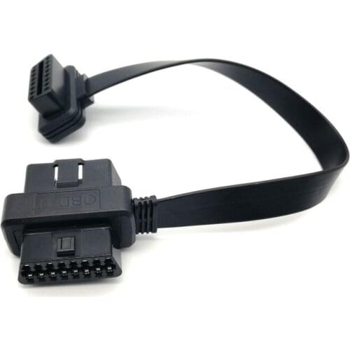 OBD2 Extension Cable 2 In 1 16Pin Female To Male/Female Extension Connector