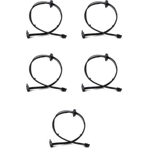 5PCS MINI 4Pin to 2 SATA Power Supply Cable for Lenovo Motherboard Mini 4Pin to Dual SATA SSD Power Supply Cable, 45CM