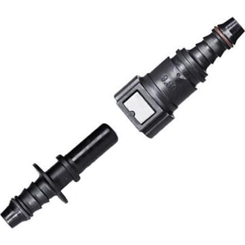 8mm 9.89 Auto Car Fuel Line Hose Coupler Quick Release Connect Connector Car Styling