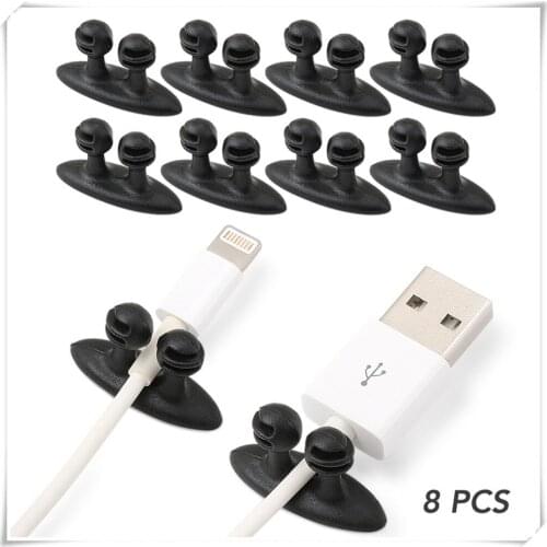 8pcs Car styling data line placement Clip Auto parts for Toyota Avanza Carina Celica V Hilux Land Cruiser Corona