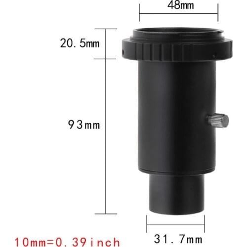 Aluminum T2 Adapter Telescope Extension Tube 1.25 inch Telescope Mount Adapter Thread T-Ring For Canon EOS Camera Accessories