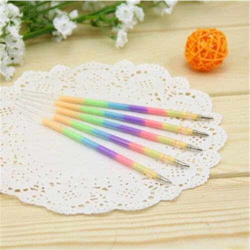 B309 stationery 6 color combination watercolor pen DIY manual album pastel refill stationery Stationery office supplies for stud