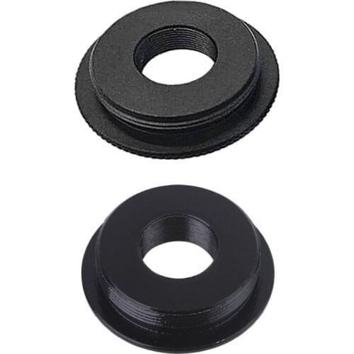 Black Metal M12 to C/CS Mount Board Lens Converter Adapter Ring for AHD CCD TVI CVI Box Camera Support Accessories