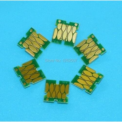 D700 Compatible chip For Epson Surelab D700 Cartridge chip For Epson SL-D700 Printer T7811 T7812 T7813 T7814 T7815 T7816 6Colors
