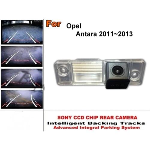 For Opel Antara 2011 2012 2013 Intelligent Parking Tracks Reverse Backup Camera HD Back up Reverse Camera / Rear View Camera