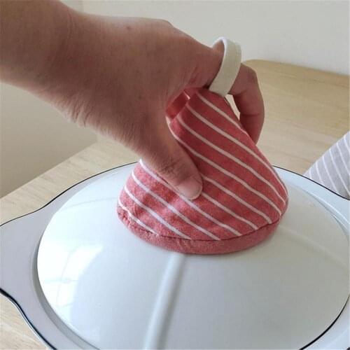 Anti-scalding Cap Fabric Hat Cone Pot Cover Kitchen Household Soup Pot Lid